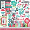 (WAF66016)Echo Park We Are Family 12x12 Inch Collection Kit