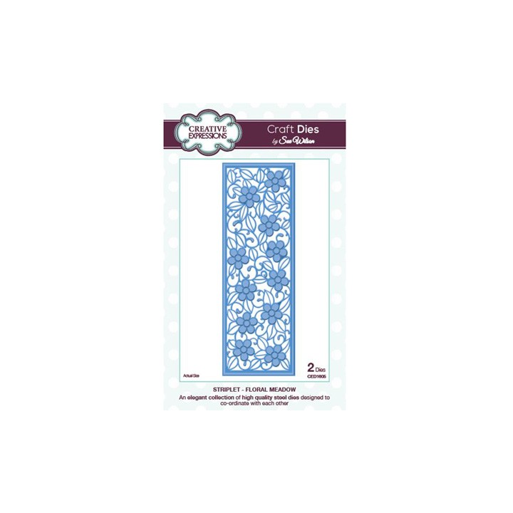 (CED1605)Craft Dies - Floral Meadow