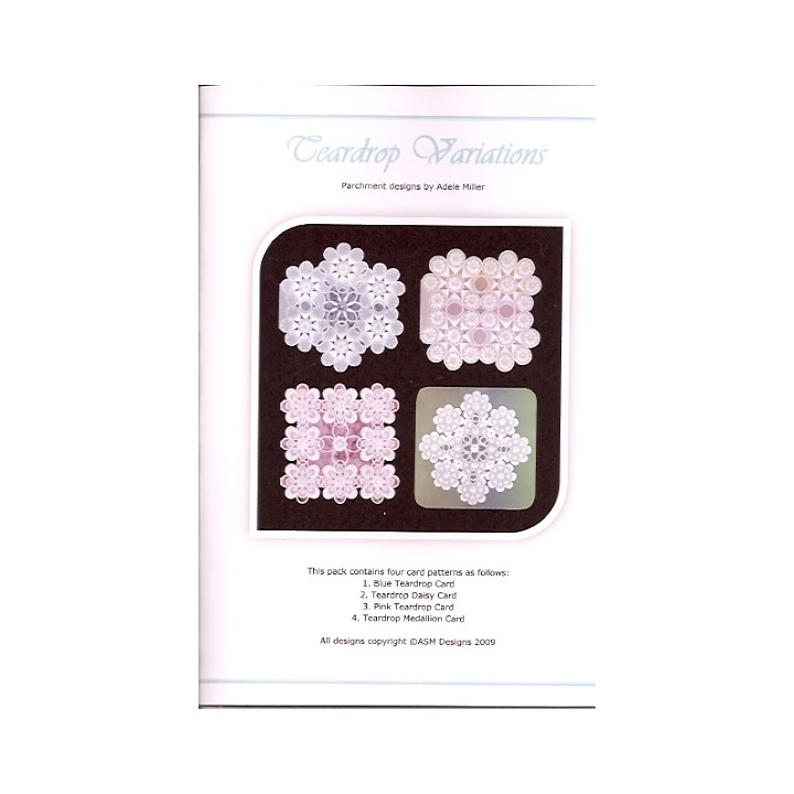 (PP025)Adele Miller: Teardrop Variations Patterns