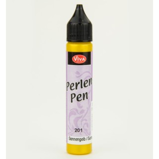 (116220101)Perlen Pen - Sonnengelb