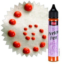 (116230001)Perlen Pen - Orange