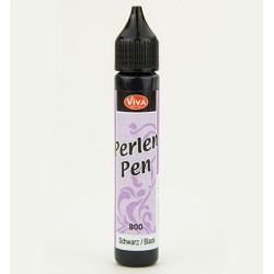 (116280001)Perlen Pen - Schwarz