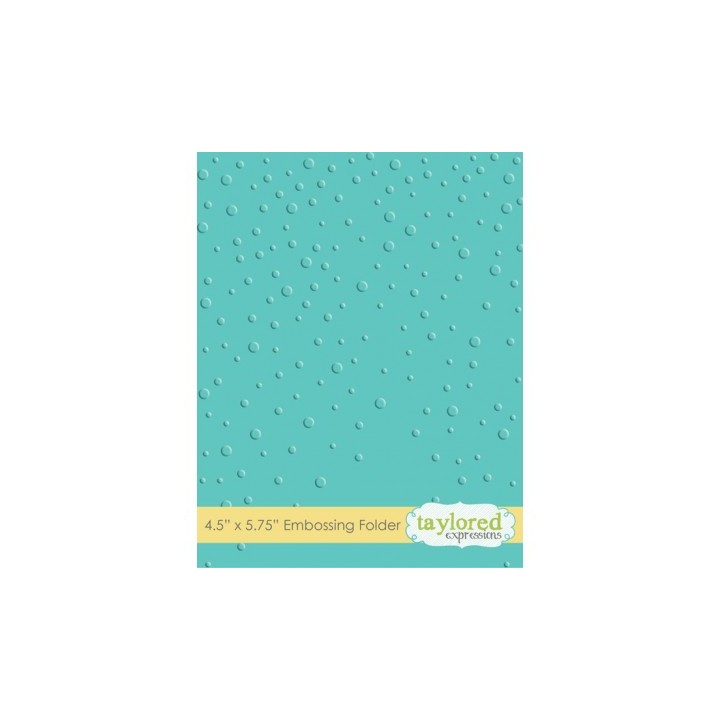 (TEEF09)Taylored Expressions Snowfall Embossing Folder
