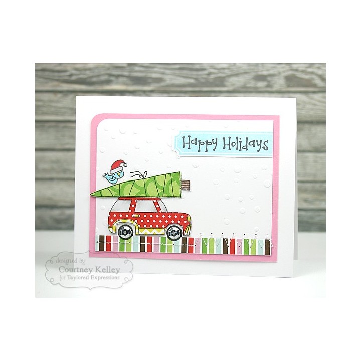 (TEEF09)Taylored Expressions Snowfall Embossing Folder