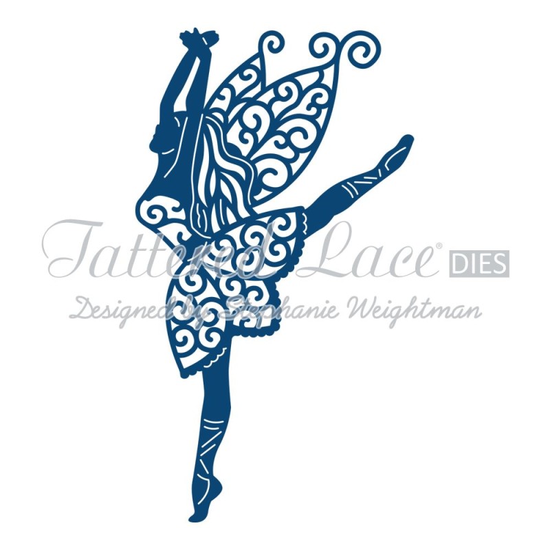 (ACD607)Tattered Lace Graceful Fairy