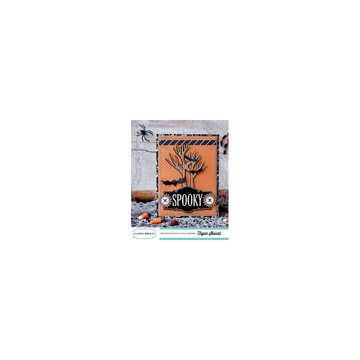 (CBMDie2)Carta Bella Spooky Trees Die Set