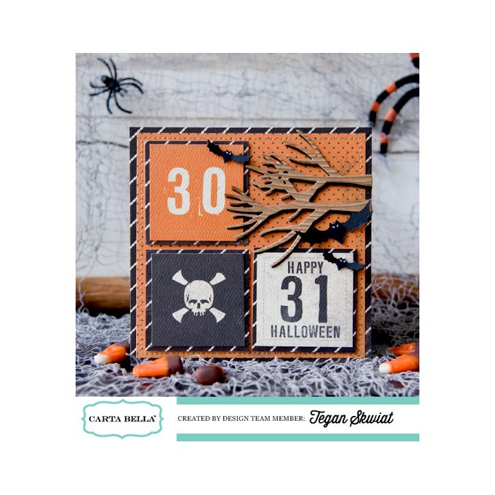 (CBMDie2)Carta Bella Spooky Trees Die Set