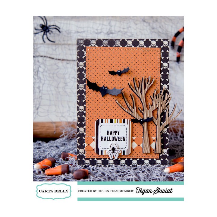 (CBMDie2)Carta Bella Spooky Trees Die Set