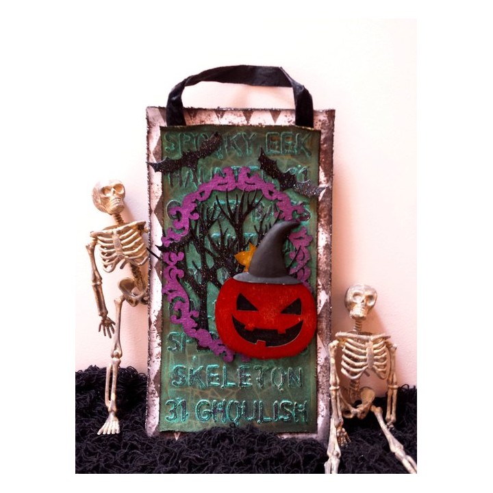 (CBMDie2)Carta Bella Spooky Trees Die Set