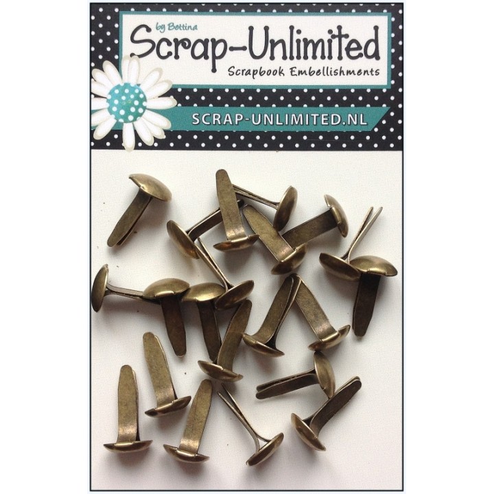 (SL000)Scrap-Unlimited Brads (20pcs)