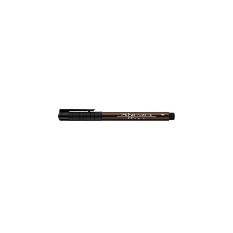 (FC-167275)Faber Castell PITT artist pen (F)0.5mm - Sepia