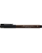 (FC-167375)Faber Castell PITT artist pen (M)0.7mm - Sepia