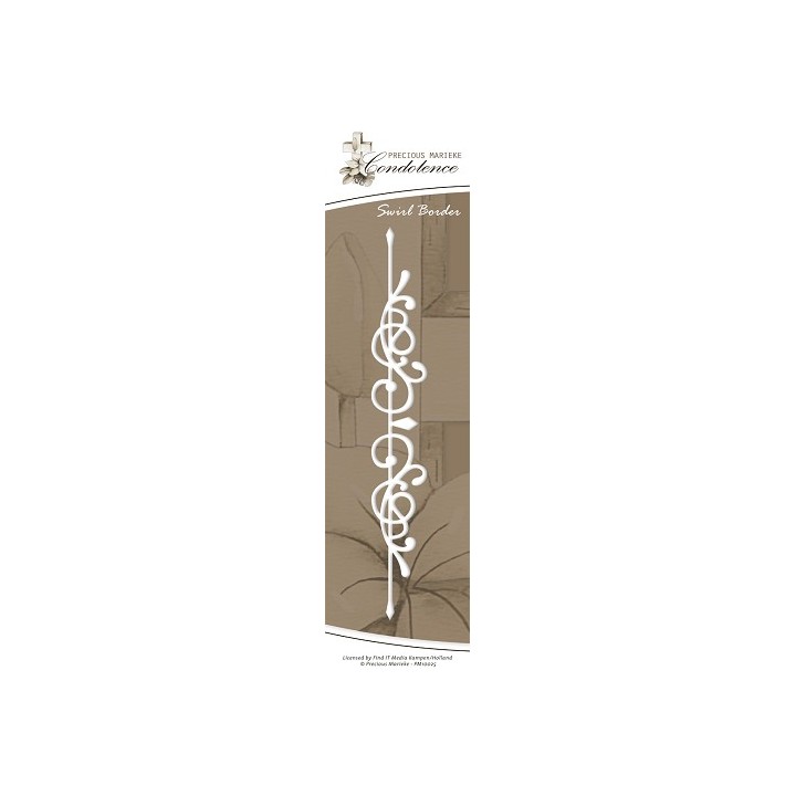 (PM10025)Precious Marieke - Condoleance - Swirl Border