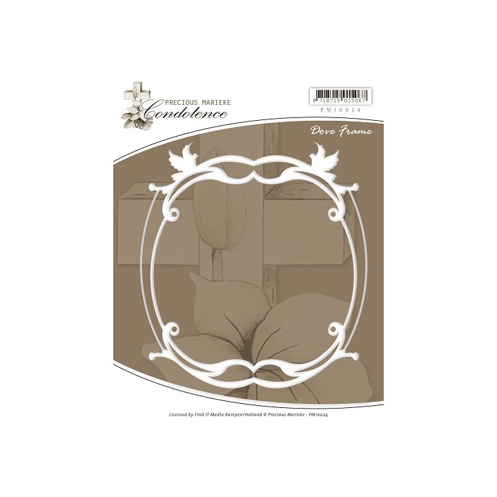 (PM10024)Precious Marieke - Condoleance - Dove Frame