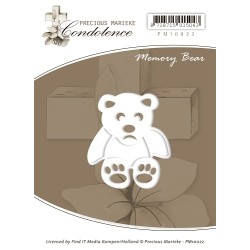 (PM10022)Precious Marieke - Condoleance - Memory Bear