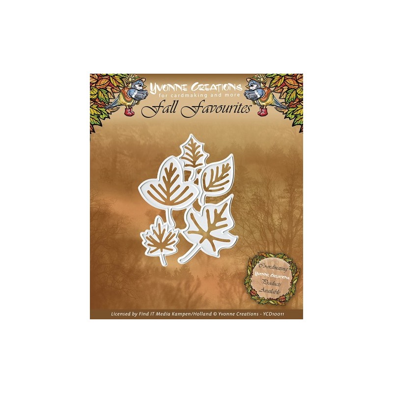 (YCD10011)Yvonne Creations die Fall Favourites Leaves