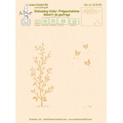 (35.0195)Embossing folder Garden scene