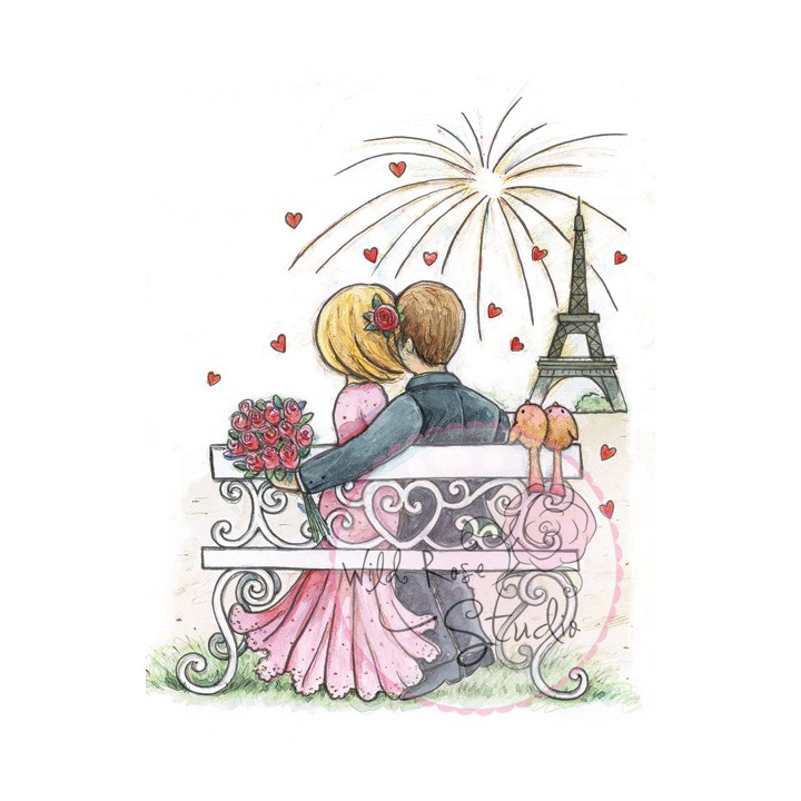 (CL364)stamp A7 set Fireworks in Paris