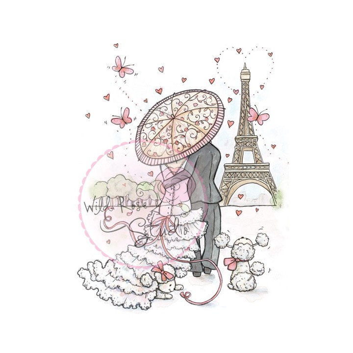 (CL367)stamp A7 set Parisian Stroll