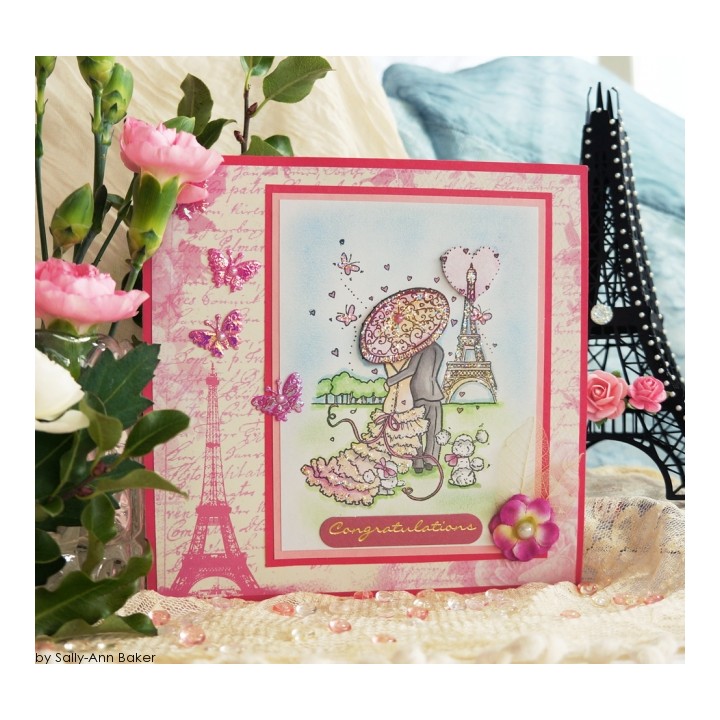 (CL367)stamp A7 set Parisian Stroll