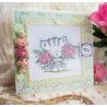 (CL369)stamp A7 set Elsie with Roses
