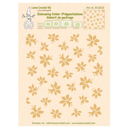 (35.0232)Embossing folder Daffodils