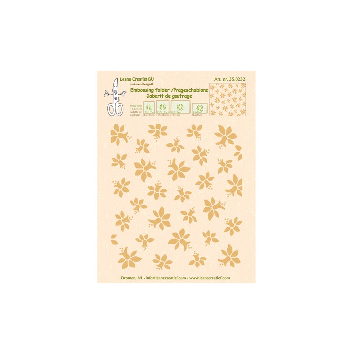 (35.0232)Embossing folder Daffodils