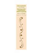 (35.0256)Border embossing folder Swirls