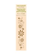(35.0263)Border embossing folder Flower swirls