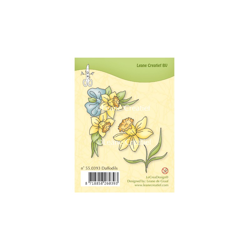 (55.0393)Clear stamp Daffodils