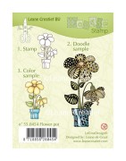 (55.0454)Doodle stamp Flower pot