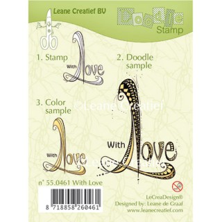 (55.0461)Doodle stamp With love
