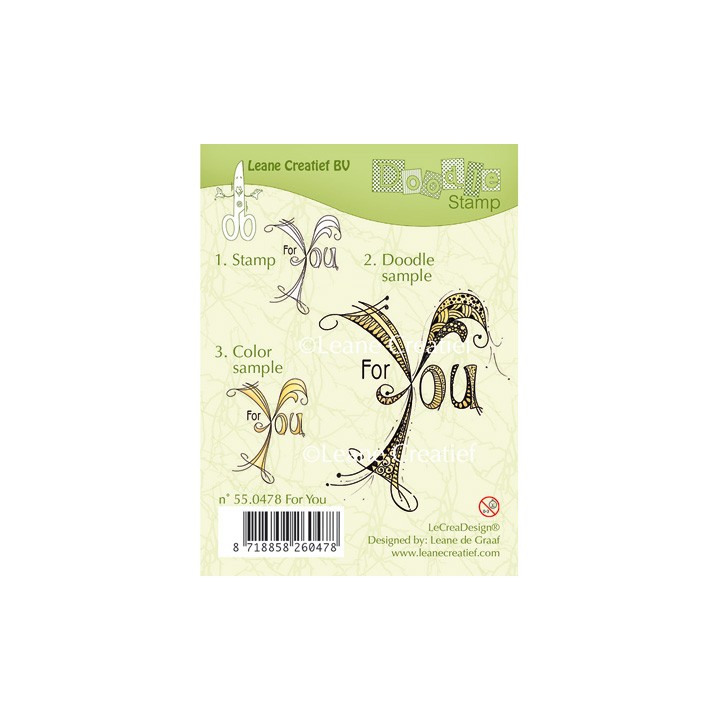 (55.0478)Doodle stamp For you