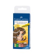 (FC-167134)Faber Castell PITT big brush Manga Kaoiro 6x