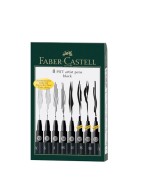 (FC-167137)Faber Castell PITT artist pen black box of 8