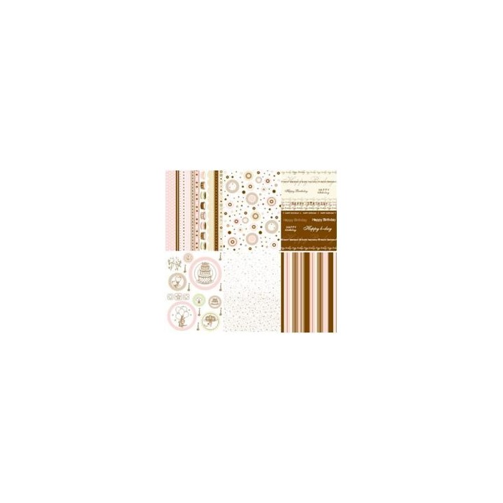 Pergamano Paper collection, Classic celebrations, 6s A4 (62585)
