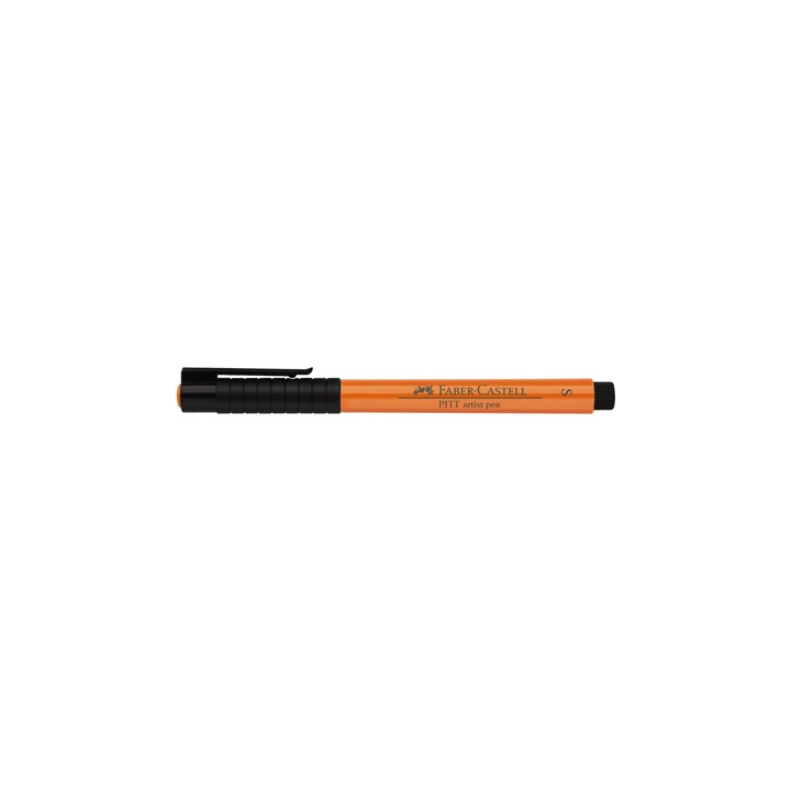 (FC-167013)Faber Castell PITT artist pen (S)0.3mm - Oranje
