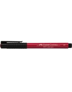 (FC-167219)Faber Castell PITT artist pen (S)0.3mm - Deep Scarlet