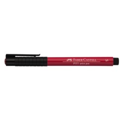 (FC-167219)Faber Castell PITT artist pen (S)0.3mm - Deep Scarlet