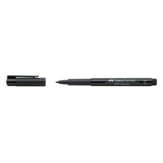 (FC-167890)Faber Castell PITT artist pen Bullet nip 1.5mm Black
