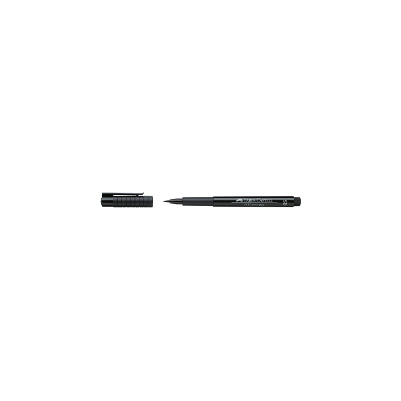 (FC-167891)Faber Castell PITT artist pen Soft Brush Black