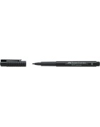 (FC-167892)Faber Castell PITT artist pen Soft calligraphy Black