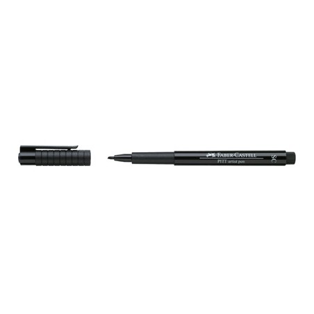 (FC-167892)Faber Castell PITT artist pen Soft calligraphy Black