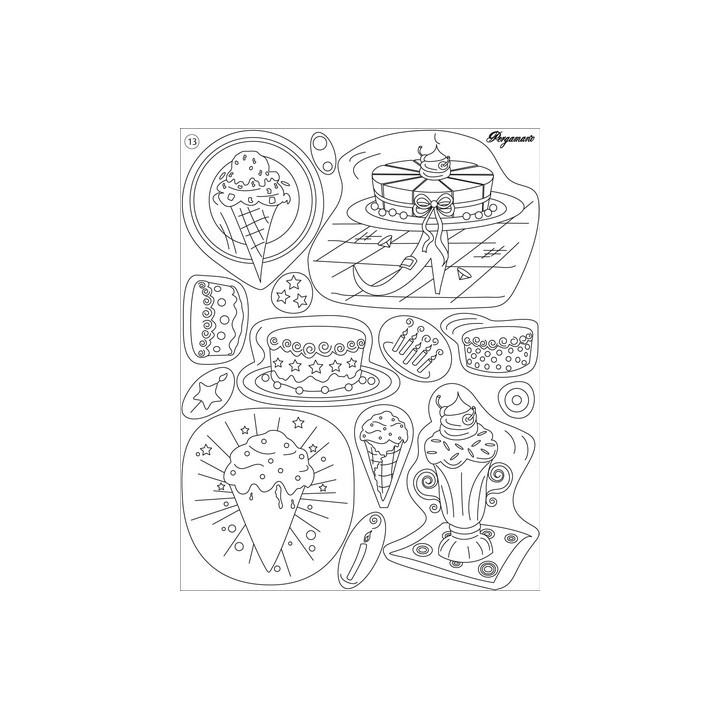 Pergamano Clear stamps celebrations (41913)