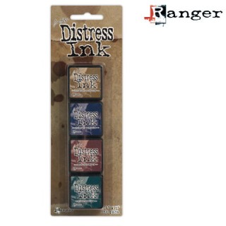 (TDPK40422)Tim Holtz distress mini ink kit 12