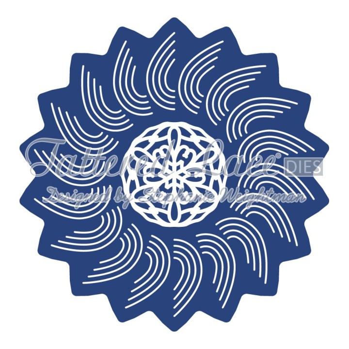 (ACD618)Tattered Lace Cut And Cut Leaf