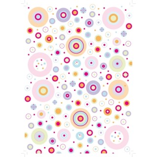 Pergamano Pergamentpapier sweet celebr.cercles 25 Bogen A4 (6180