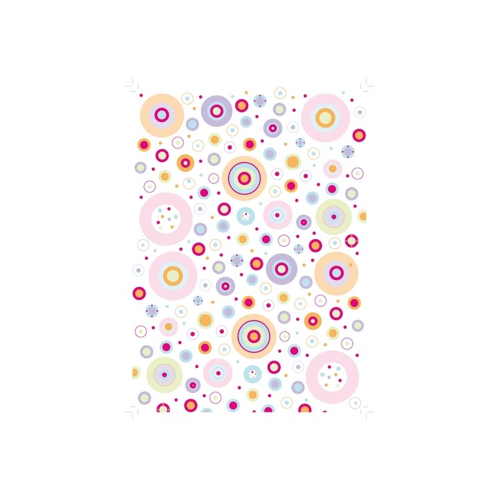 Pergamano Perkamentpapier sweet celebr.cercles 25 vel A4  (61808