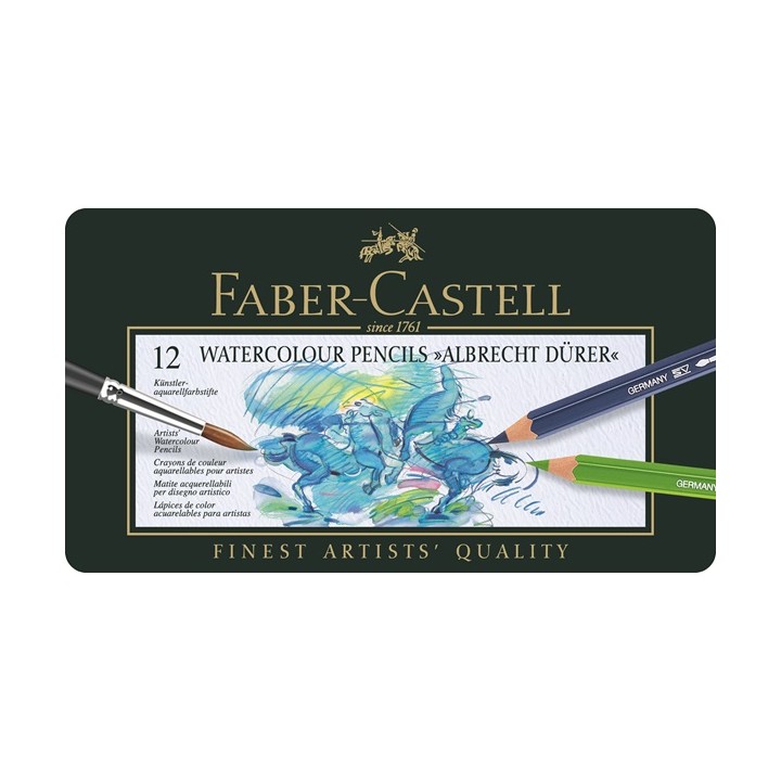 (FC-117512)Faber Castell crayon Albrecht Durer Etui métal 12