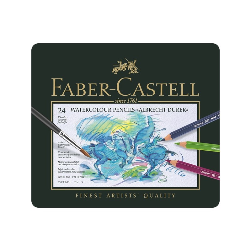 (FC-117524)Faber Castell Aquarellstift Albrecht Durer 24 pieces